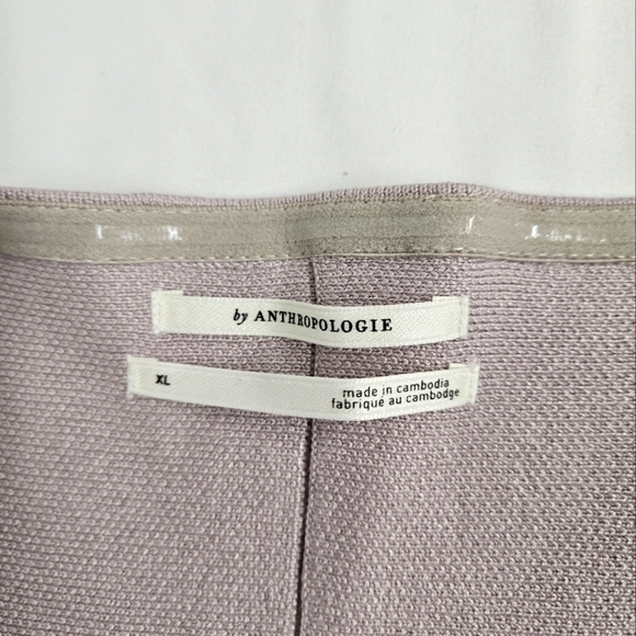 Anthropologie Hourglass Sparkly Sweater Tank In Lavender Sz XL NWT - Picture 9 of 12